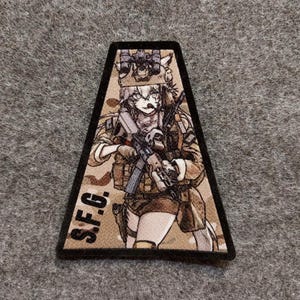 Arknights Lappland By Kuroinu9 l Military Morale Anime Patch l [Freefan Co]