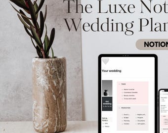 The Luxe Notion Wedding Planner