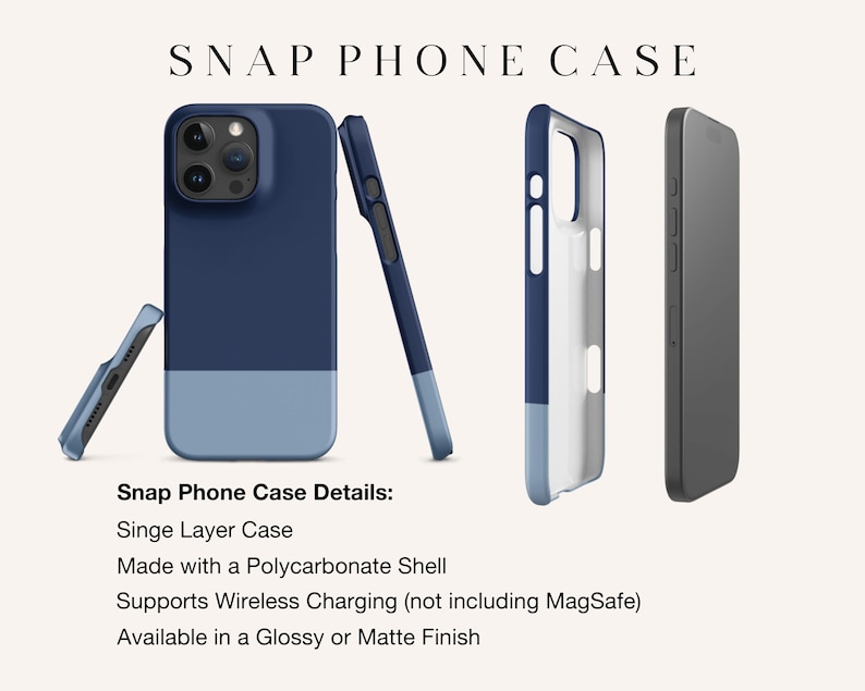 Coque pour portable color block, coque de portable solide et éclatante, iPhone 16 15 14 Pro Max MagSafe moderne, Samsung Galaxy S25 S24 S23 minimaliste et mignon image 4