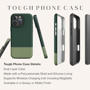 Coque pour portable color block, coque de portable solide et éclatante, iPhone 16 15 14 Pro Max MagSafe moderne, Samsung Galaxy S25 S24 S23 minimaliste et mignon image 5