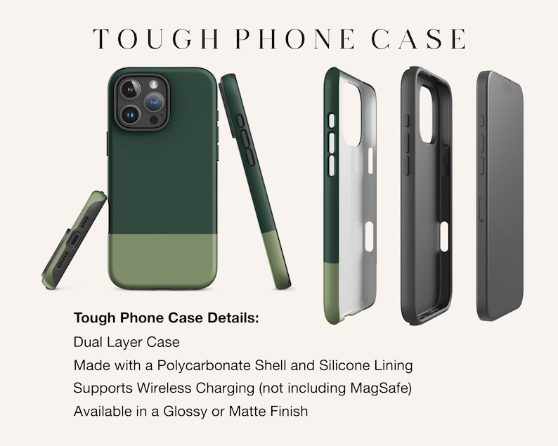 Coque pour portable color block, coque de portable solide et éclatante, iPhone 16 15 14 Pro Max MagSafe moderne, Samsung Galaxy S25 S24 S23 minimaliste et mignon image 5