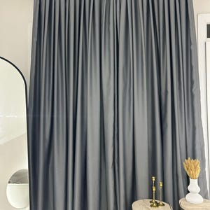 Handmade Blackout Curtains: Natural Linen Privacy Drapes