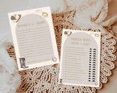 Not Her First Rodeo Baby Sprinkle Game Template, Not Our First Rodeo, Baby Sprinkle Games, Editable Template