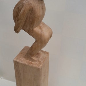 Skulptur , Holz Figur , Menschenfigur Bild 6