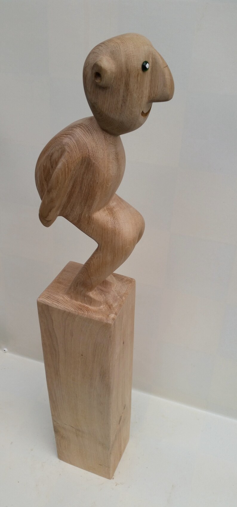 Skulptur , Holz Figur , Menschenfigur Bild 6