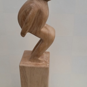 Skulptur , Holz Figur , Menschenfigur Bild 5