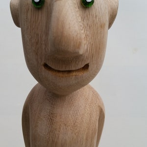 Skulptur , Holz Figur , Menschenfigur Bild 9