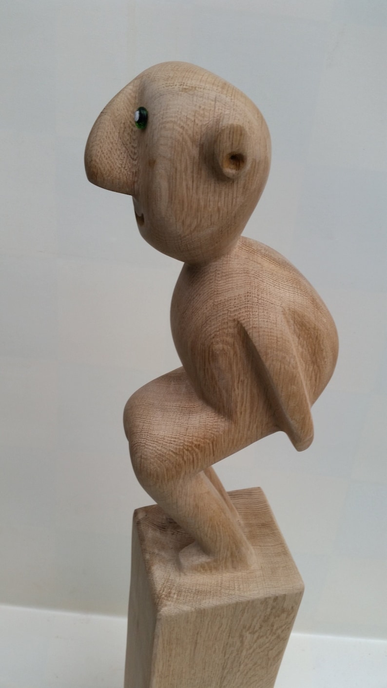 Skulptur , Holz Figur , Menschenfigur Bild 1