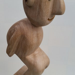 Skulptur , Holz Figur , Menschenfigur Bild 7