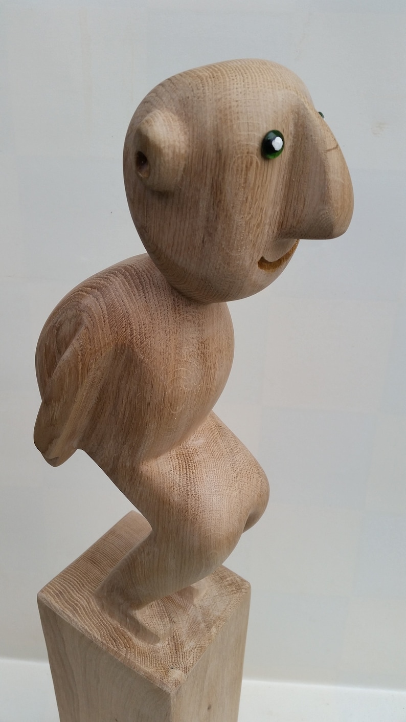 Skulptur , Holz Figur , Menschenfigur Bild 7