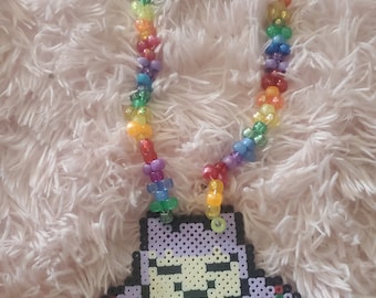 Collar Raver Snorlax Perler