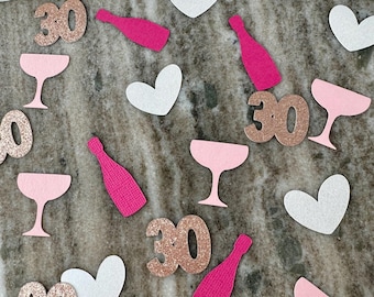 Birthday Confetti: Custom Cardstock Table Decor