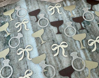 Love is Brewing Confetti: Bridal Shower Table Decor