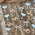 The Summer I Turned 30 Confetti: Custom 30th Birthday Table Scatter
