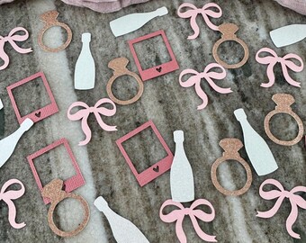 Girls Gone Mild Confetti: Bachelorette Table Decor