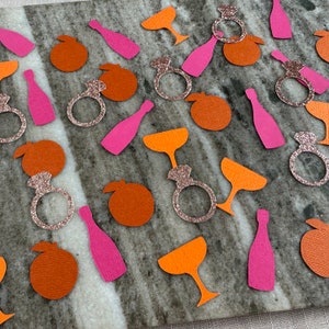 Love at First Spritz Confetti: Bachelorette Table Scatter