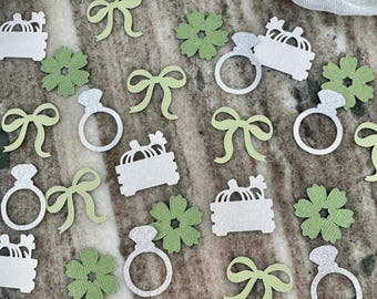 Fresh Off The Market Confetti: Bridal Shower Table Scatter