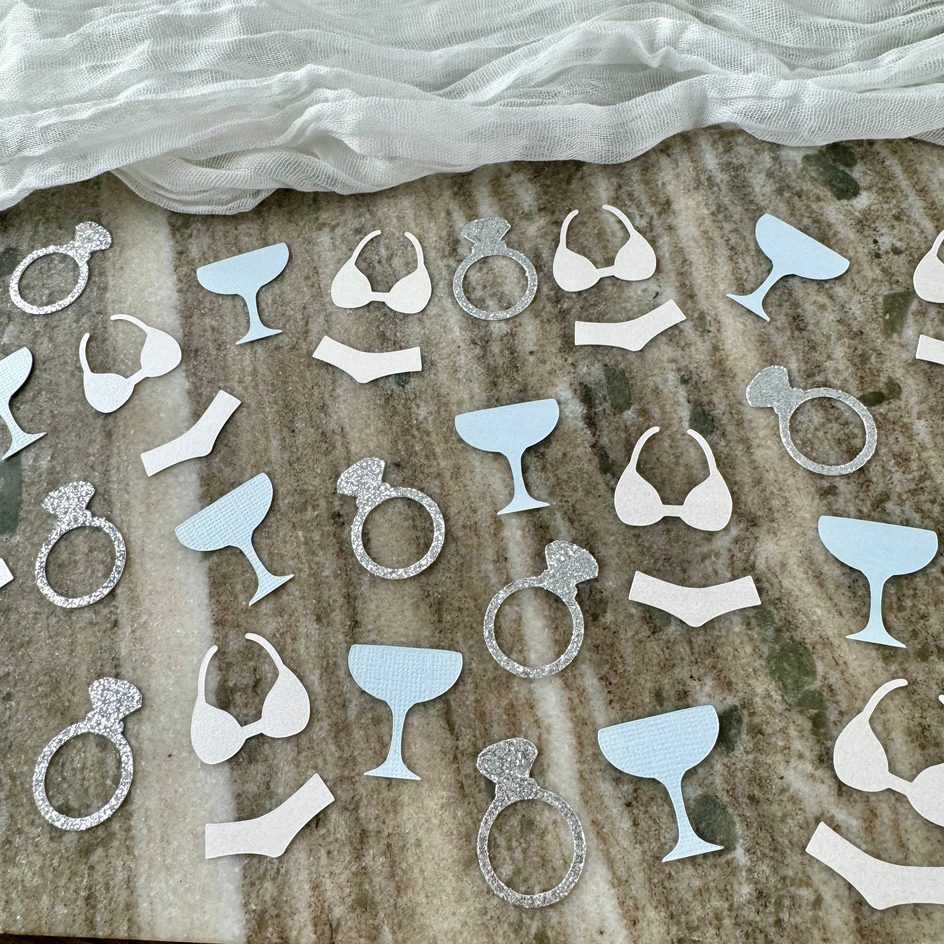 Brides Last Splash Bachelorette Confetti Bachelorette Table DecorationDecor Last Toast on the Coast Table Scatter