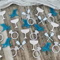 Love on the Lake Confetti - Bachelorette Table Decoration/Decor - Color Personalization - Table Scatter