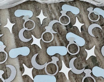 Girls Gone Mild Confetti: Bachelorette Table Decor