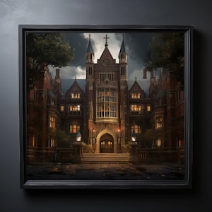 Dark Academia Prints | Light Academia & Goth Home Decor | Whimsigoth Art | Moody Wall Art | Vintage and Gothic Wallpaper | Aesthetic Decor