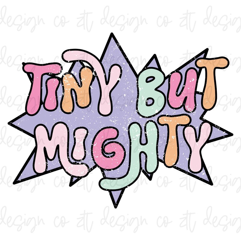 Tiny but Mighty - Etsy