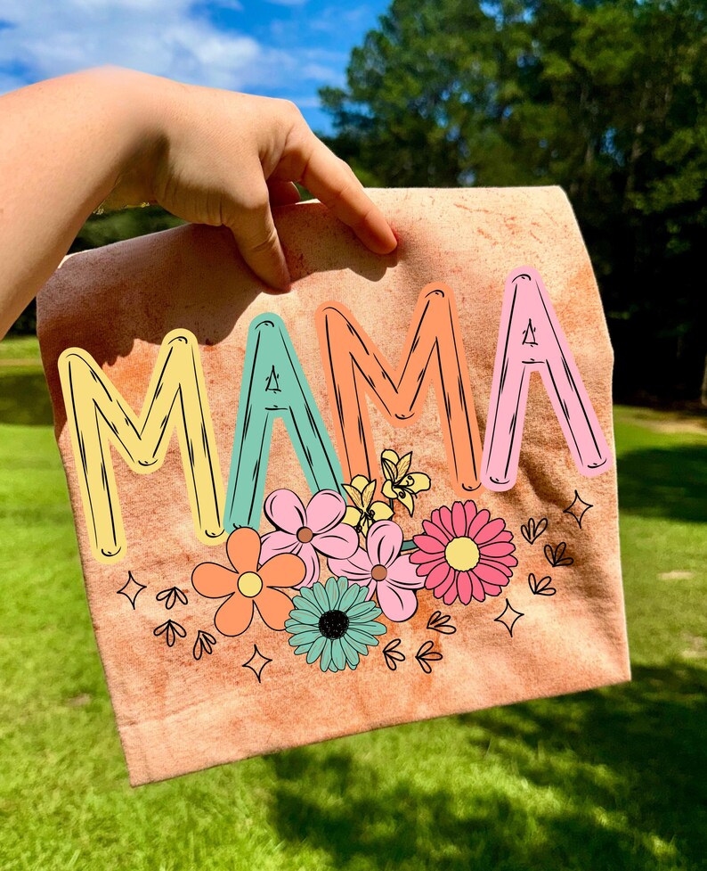 Paquete floral de mamá y abuela PNG, Tía floral PNG, Día de la Madre PNG, Camisa de Nana PNG, Flor de Mimi PNG, Gigi Floral PNG, Primavera PNG, Manualidades imagen 8