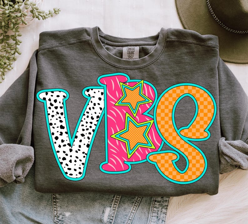 VBS Png, Summer Bible Camp, Vacation Bible School, VBS Crew Png, Church Camp Png, Religious Png, Christian Png, Preppy Png, Craft image 5