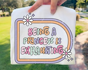 Een prinses zijn is vermoeiend png, png, png, png