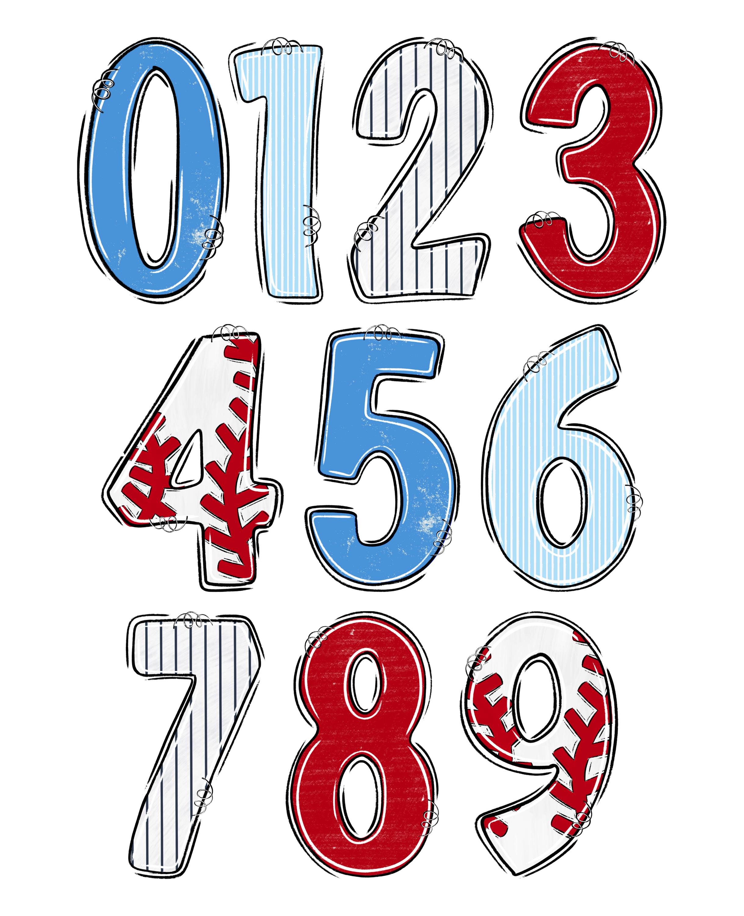 Baseball Alpha Set PNG, Stripes Sport Alphabet, Hand Drawn, Checkered ...