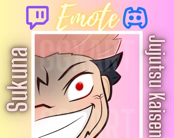 Sukuna Emote Jujutsu Kaisen - Evil Smile