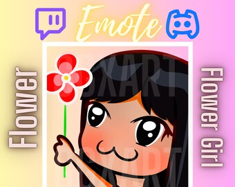 Cute Flower Emote