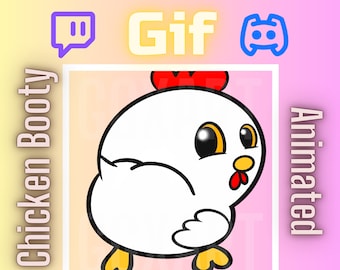 Funny Chicken Booty Emote