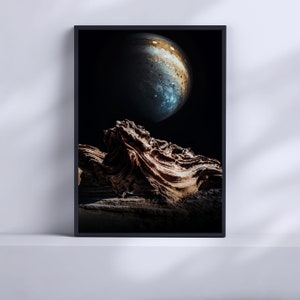 Digital Download | Cosmic Wall Art | Jupiter Poster | Poster Wall Art Print | Universe | Space Exploration | Poster Art Gift | Sci-fi art