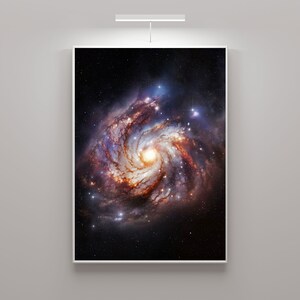 Sofortdownload | Galaxie Poster | Galaxie Wandkunst | Space Art Poster | Kosmische Wandkunst | Poster Kunst Geschenk | Wanddekoration | Himmlische Kunst