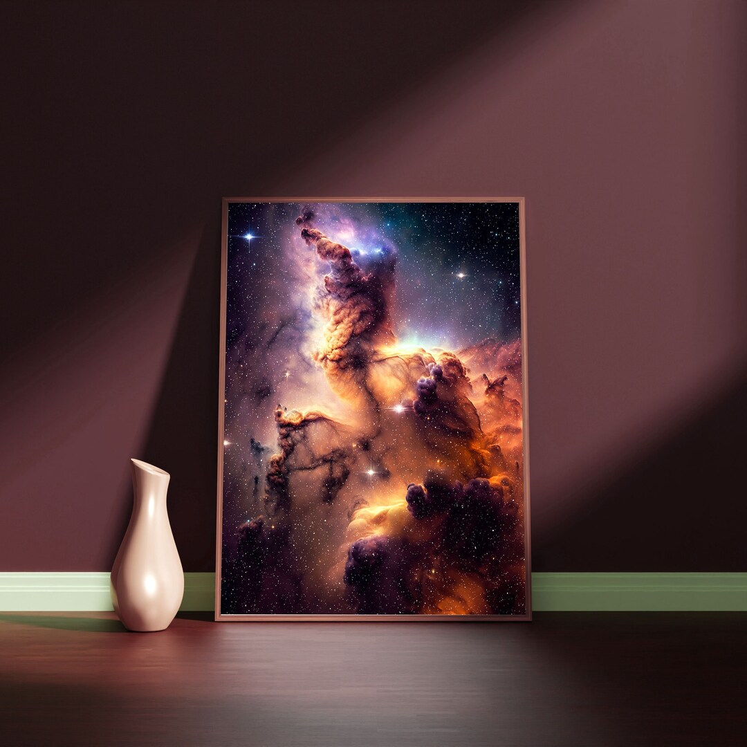 Digital Download | Digital Art Print | Space Art | Nebula Printable ...