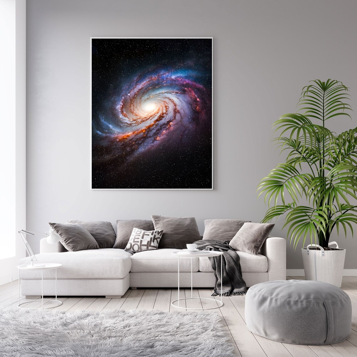 Instant Download | Galaxy Poster | Space Art Poster | Galaxy Wall Art