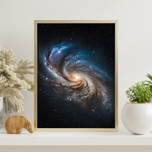 Galaxie Poster | Sofortdownload | Space Art Poster | Galaxie Wandkunst | Kosmische Wandkunst | Poster Kunst Geschenk | Wanddekoration | Himmlische Kunst