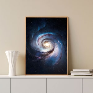 Sofortdownload | Galaxie Poster | Galaxie Wandkunst | Space Art Poster | Kosmische Wandkunst | Poster Kunst Geschenk | Wanddekoration | Himmlische Kunst
