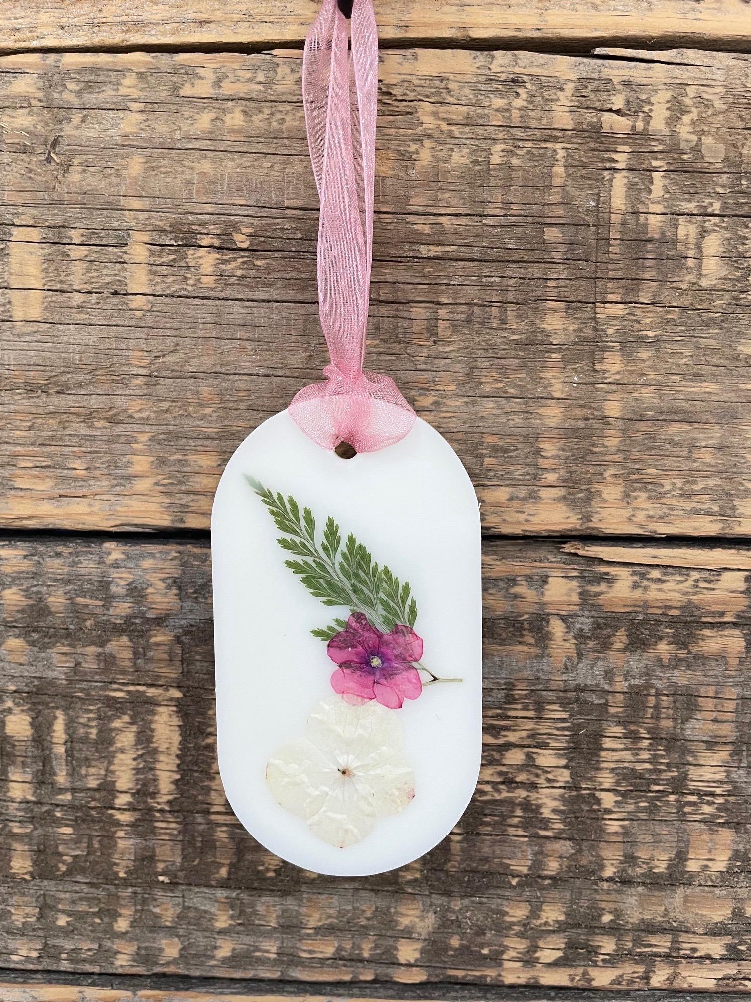 Scented Soy Wax Sachet Tablet Freshener With Dried Flowers Aromatherapy ...