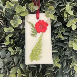 Scented Soy Wax Sachet Tablet Freshener With Dried Flowers Aromatherapy ...