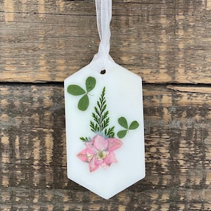 Scented Soy Wax Sachet Tablet Freshener With Dried Flowers Aromatherapy ...