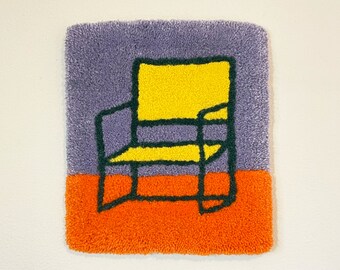 Tufted Wall Art - Chair