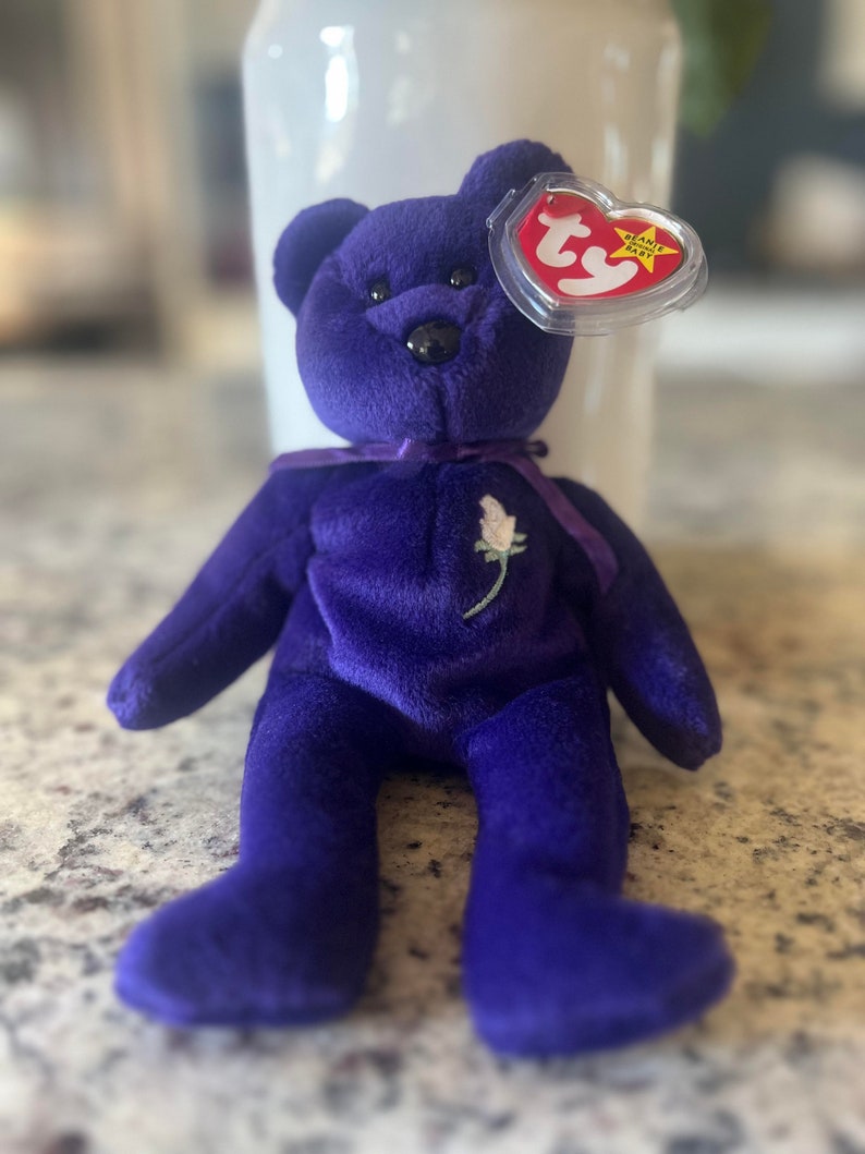 Ty Beanie Babies Princess Diana Bear PRESTINE Condition RARE - Etsy