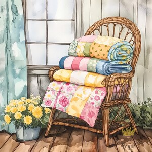 Farmhouse decor, family quilt, vintage printable, downloadable, digital kit, ephemera, digital art, canva, cottagecore, collage paper, clipart, handmade quilt, rag quilt, calico quilt, patchwork quilt, quilt junk journal, scrapbook, grandma’s quilt, heritage quilt, card making, digital downloads, digikit