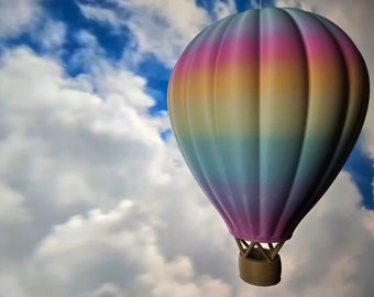 Floating Hot Air Balloon Decor