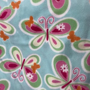 Rat Hammock - Budget 3-pack anti-pilling fleece Butterfly