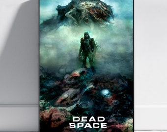 Dead Space Poster, Isaac Clarke Wall Art, Fine Art Print, Game Poster Gift, HQ Wall Decor