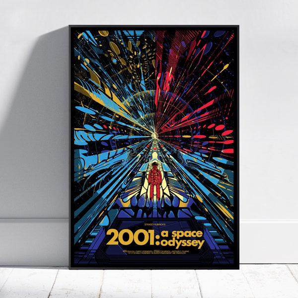2001 A Space Odyssey Poster, Keir Dullea Wall Art, Fine Art Print, Movie Poster Gift, HQ Wall Decor