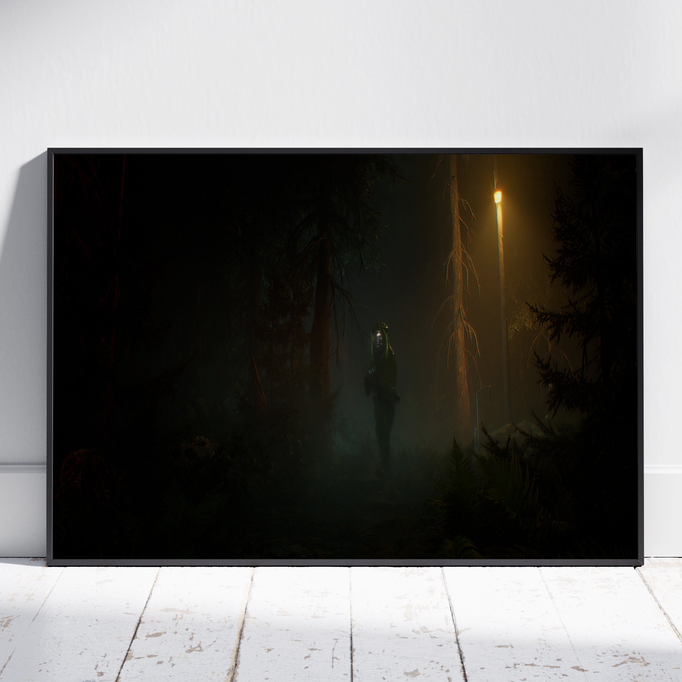Alan Wake Poster, Thomas Zane Wall Art, Fine Art Print, Game Poster ...